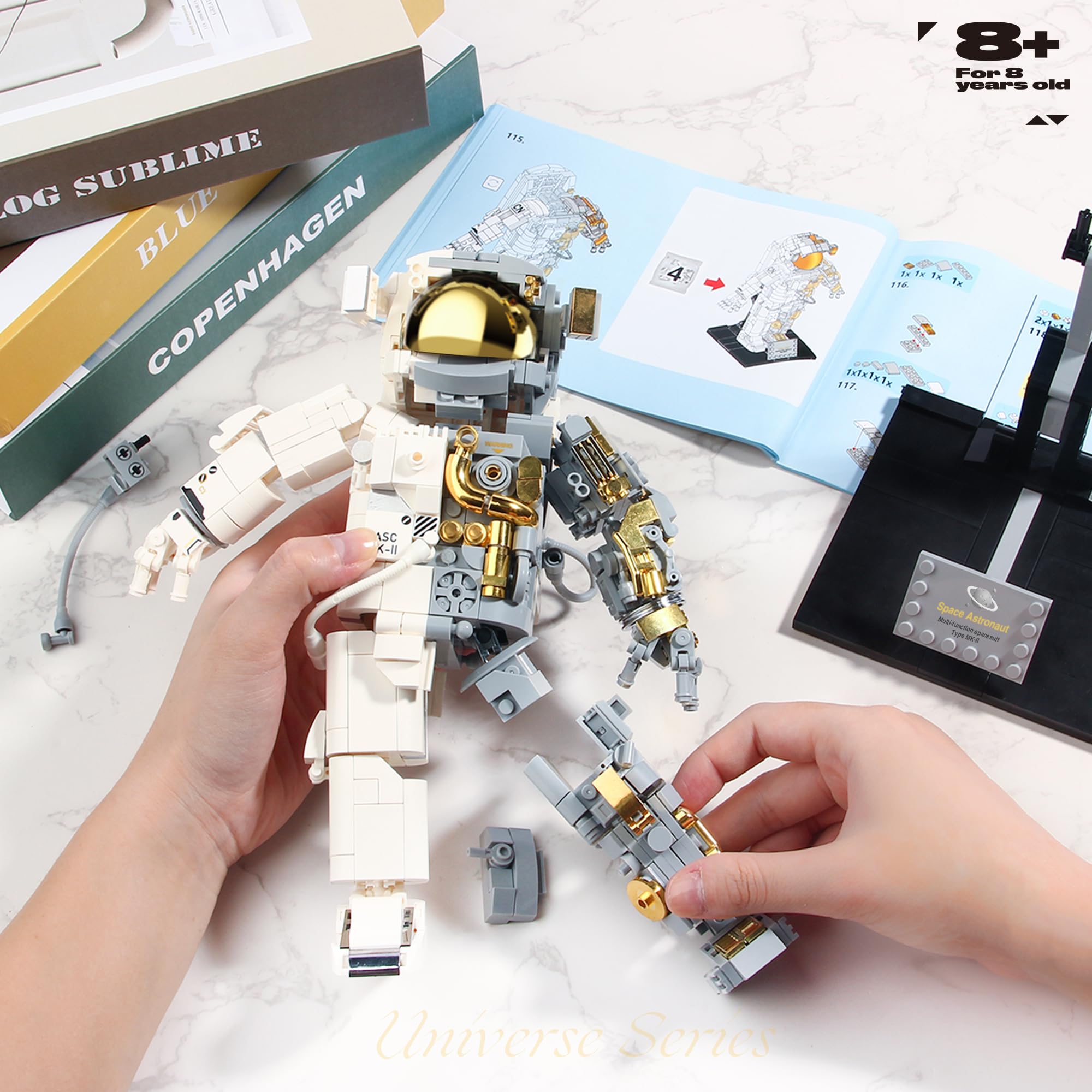 Amazon.com: FarBlocked Space Astronaut Building Block for Boy 12+